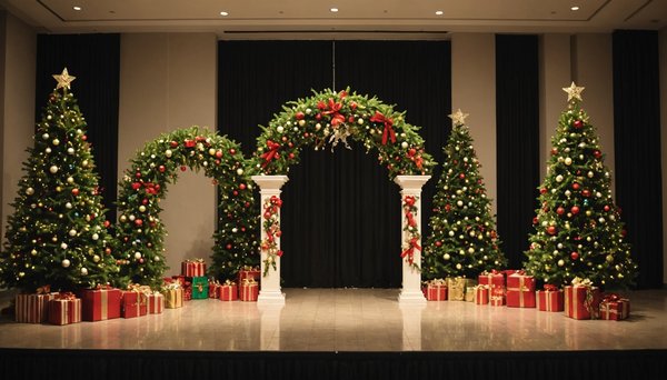 Forfait décorateur événement noël : l'arche féerique à louer